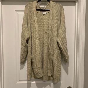 Long line cardigan